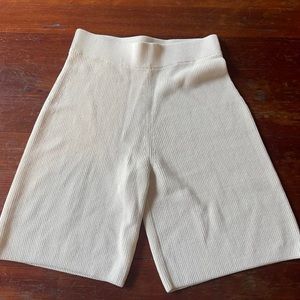 COS knit shorts